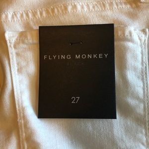 Flying Monkey White Skinny Jeans